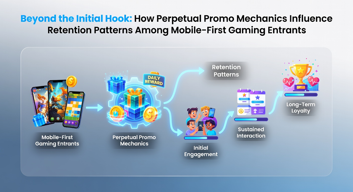 Mobile gaming interface displaying ongoing loyalty rewards and daily promo notifications on a smartphone screen