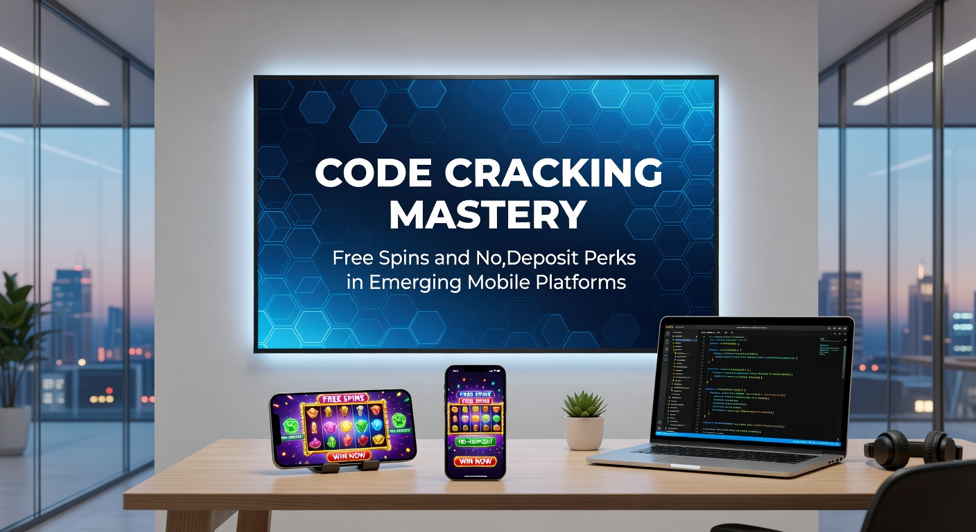 Infographic illustrating promo code activation flow from entry to free spins reward on a smartphone screen